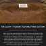 Filson Tin Cloth Travel Kit Dark Tan 14-0z-Tin Cloth explaned