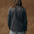 Filson Vintage Flannel Work Shirt Charcoal front
