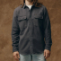 Filson Vintage Flannel Work Shirt Charcoal front