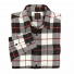 Filson Vintage Flannel Work Shirt Natural/Charcoal folded