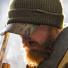 Filson Watch Cap Beanie Otter Green with Filson Cap