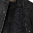 Filson Waxed Down Barn Coat Black Onyx inside detail