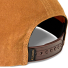 Filson Waxed Trucker Cap Gold Brown/Scenic Snap-adjustable plastic back strap