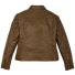 Filson Women's Short Lined Cruiser Dark Tan back