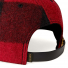 Filson Wool Logger Cap Red/Black Heritage Plaid back detail
