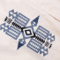 Pendleton Camp Collar Shirt Bone/Fire Legend print
