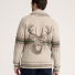 Pendleton Sawtooth Buck Zip Cardigan Oatmeal