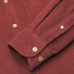 Portuguese Flannel Lobo Cotton-Corduroy Shirt Bordeaux sleeve detail