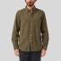 Portuguese Flannel Lobo Cotton-Corduroy Shirt Olive back men