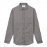 Portuguese Flannel Teca Cotton-Flannel Shirt Light Grey front