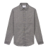 Portuguese Flannel Teca Cotton-Flannel Shirt Light Grey front