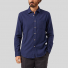 Portuguese Flannel Teca Cotton-Flannel Shirt Navy front men