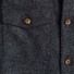 Portuguese Flannel Wool Field Overshirt Grey front pocket