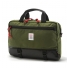 Topo Designs Commuter Briefcase Olive/Black Leather