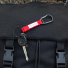 Topo Designs Key Clip Red om bag