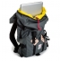 Topo Designs Klettersack Charcoal inside with laptop