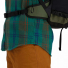 Topo Designs Mountain Pack 28L Burgundy/Dark Khaki Waist strap with zippered stash pocket