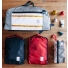 Topo Designs Pack Bag Red and Navy Lifestyle