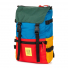 Topo Designs Rover Pack Classic Blue/Red/Forest front-side
