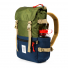 Topo Designs Rover Pack Classic Olive/Navy waterbottle