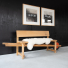 Weltevree Wheelbench Oak Wood lifestyle indoor