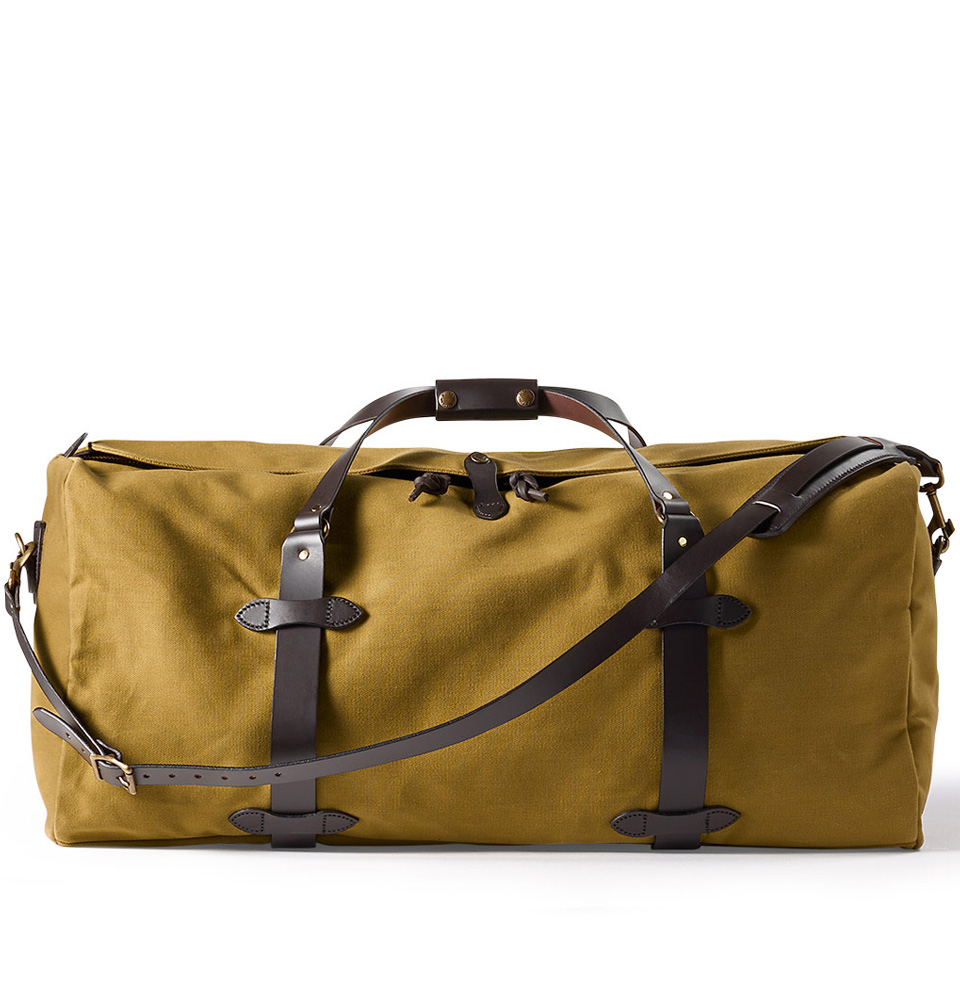Filson Duffle Bag Large Tan, die perfekte Reischetasche