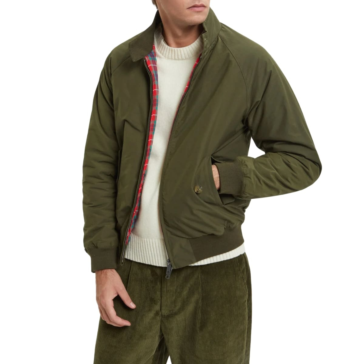 Baracuta G9 Thermal Harrington Jacket Beech, klassische stilvolle Jacke