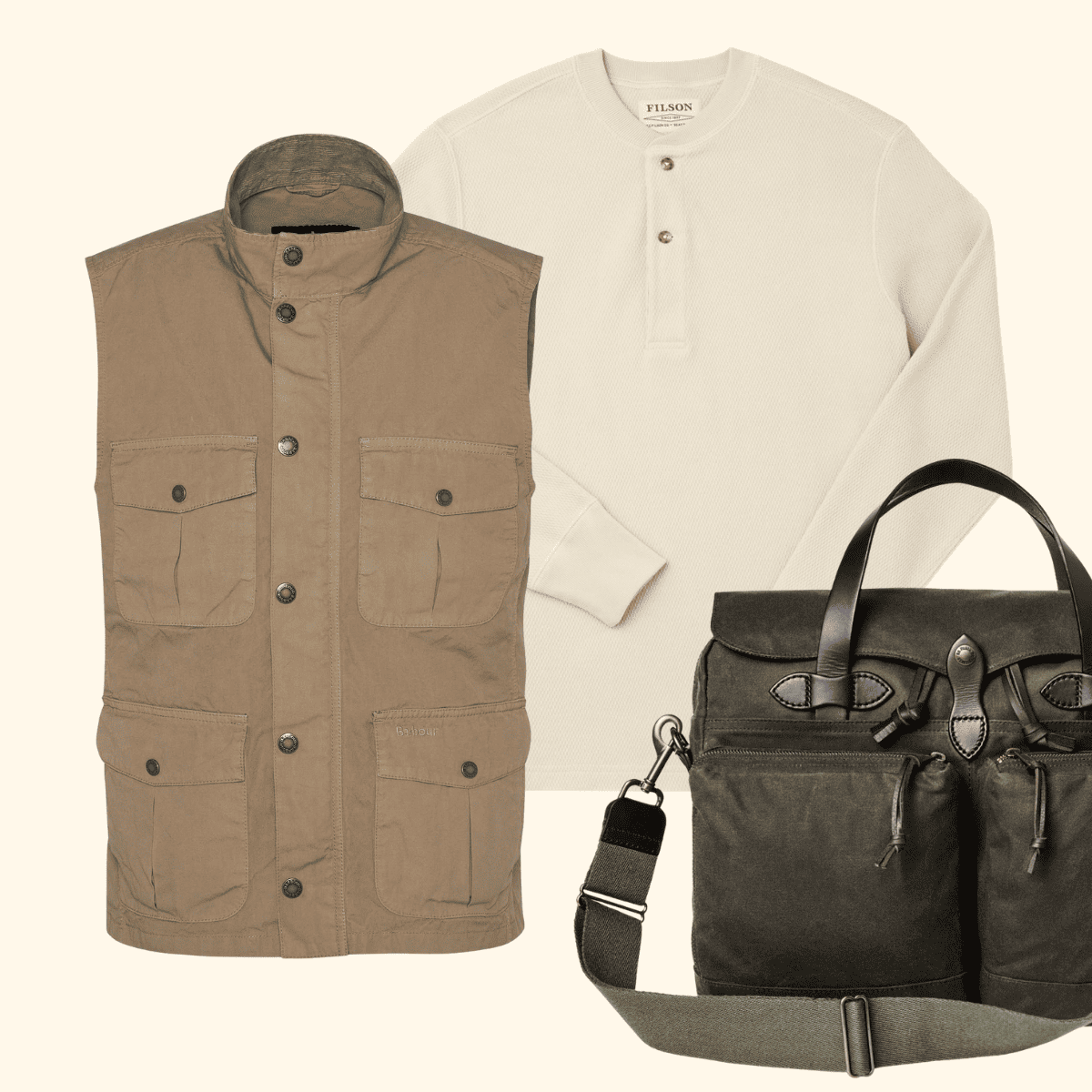 BARBOUR CASUAL CORBRIDGE GILET Stone Perfect for wearing over sweatshirts and knitwear during the transitional months.