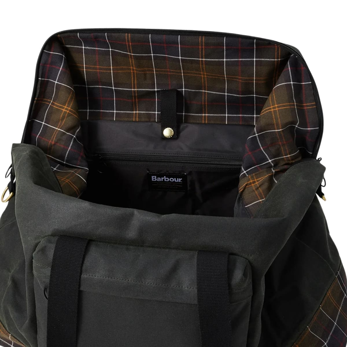 Barbour Field Wax Holdall Duffle Bag Sage/Classic, wasserdichte gewachste Baumwolle mit genügend Platz für einen Wochenendausflug.