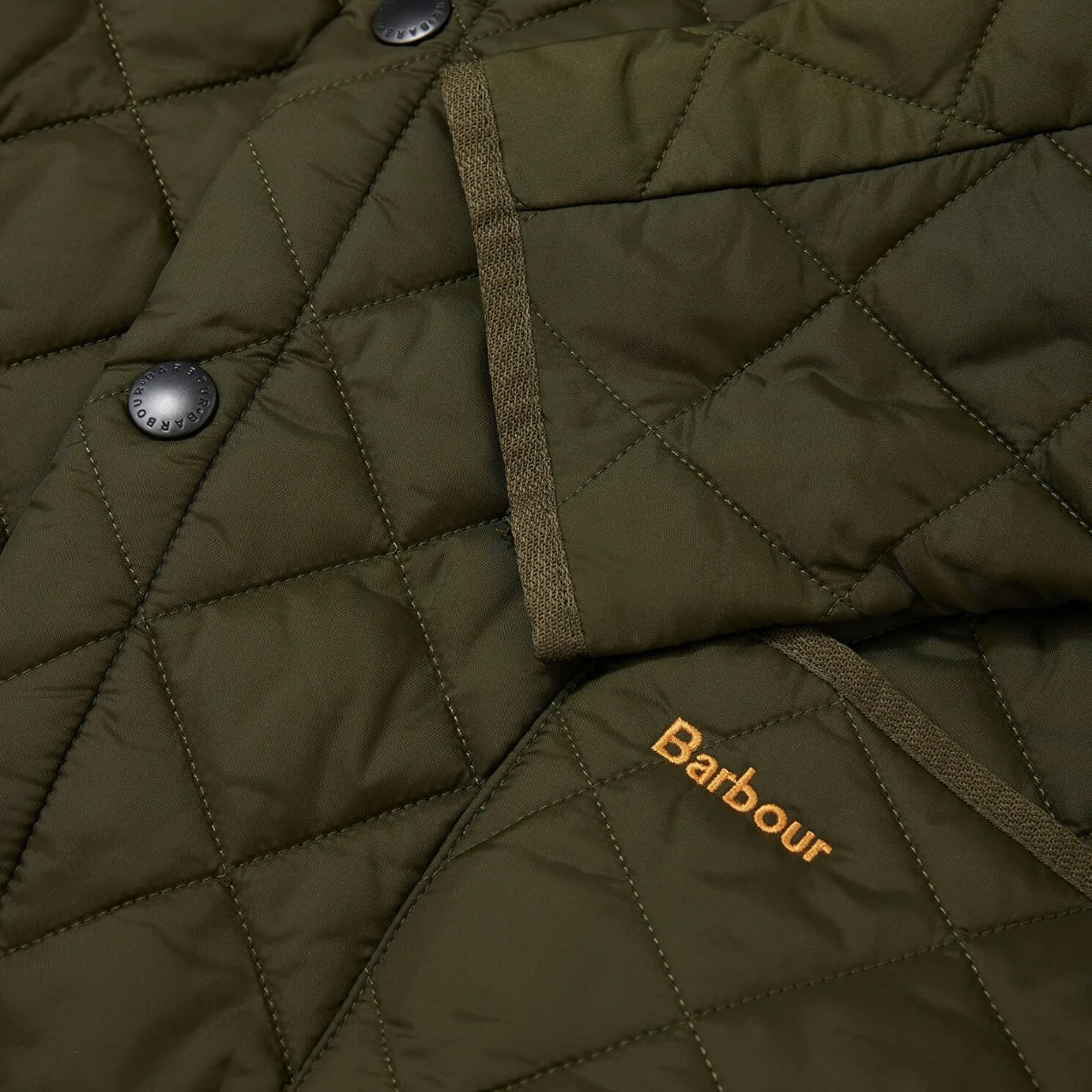 Barbour Heritage Liddesdale Steppjacke Olive, stilvolle Outdoorjacke.