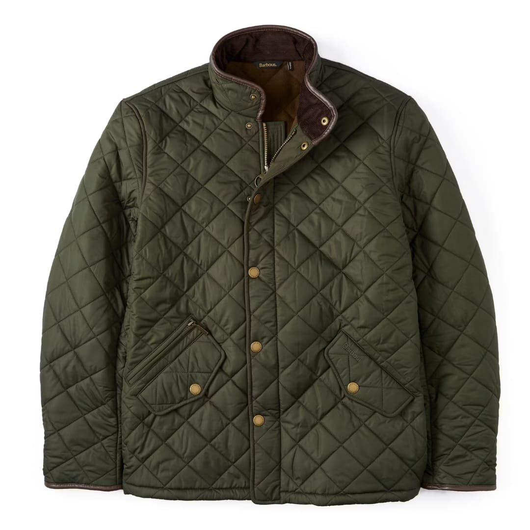 Barbour Powell Quilted Jacket Sage, Stylish outdoor jacket. Barbour Powell Quilted Jacket Sage, Stylish outdoor jacket.