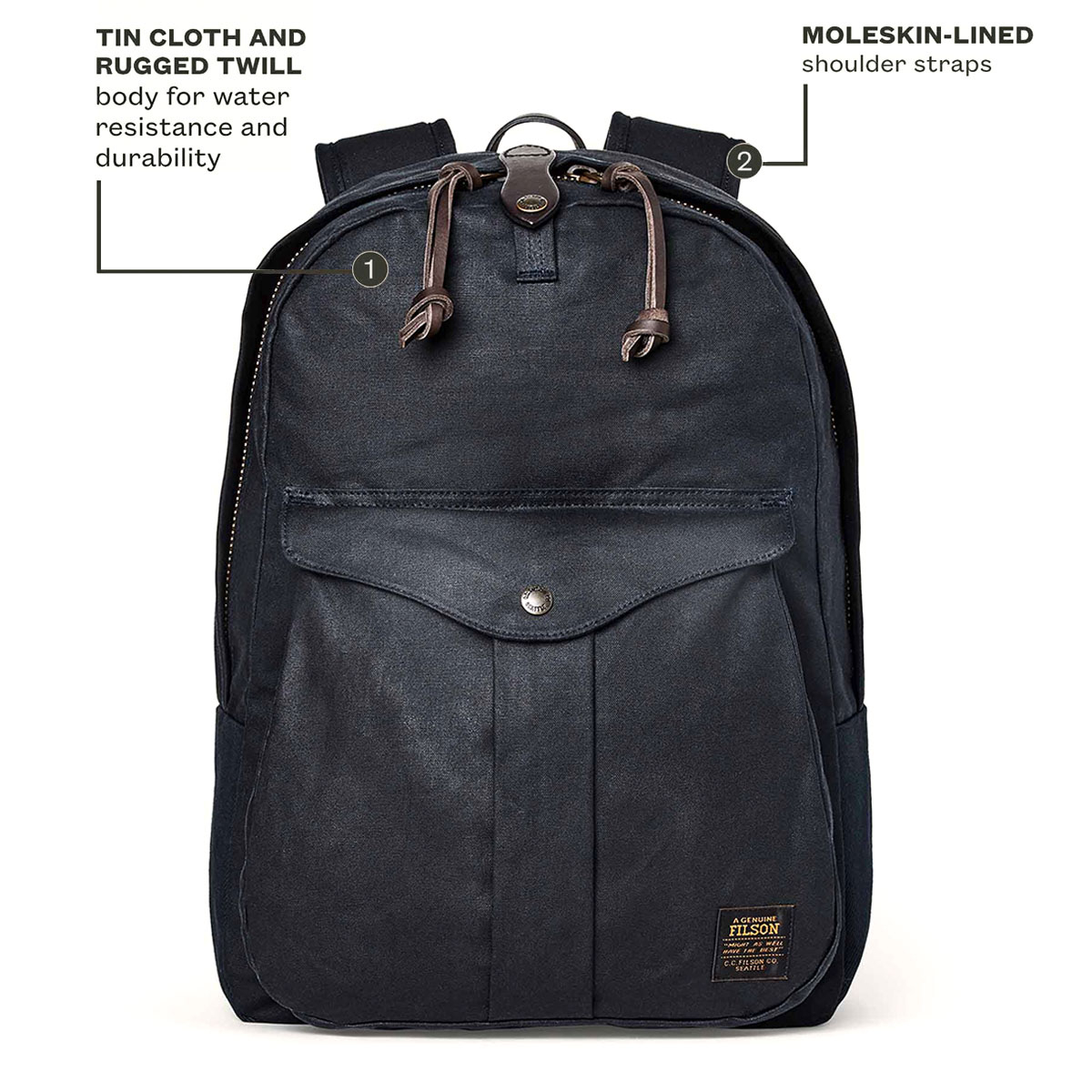 Tin cloth backpack 2025
