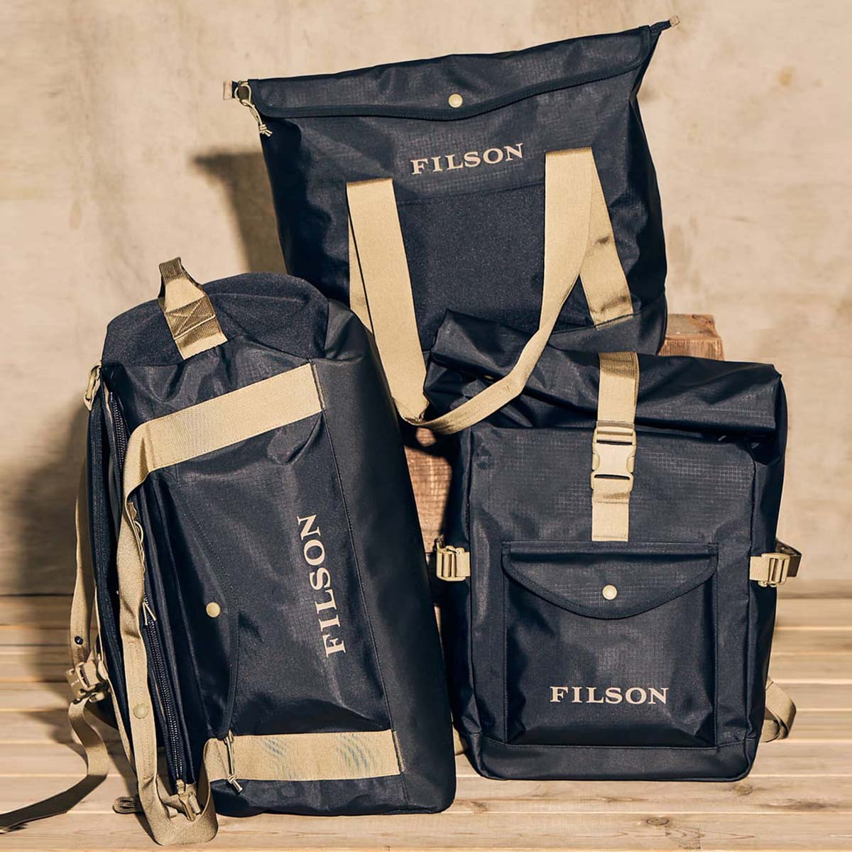 Filson Scout Bag Black/Covert Kollektion
