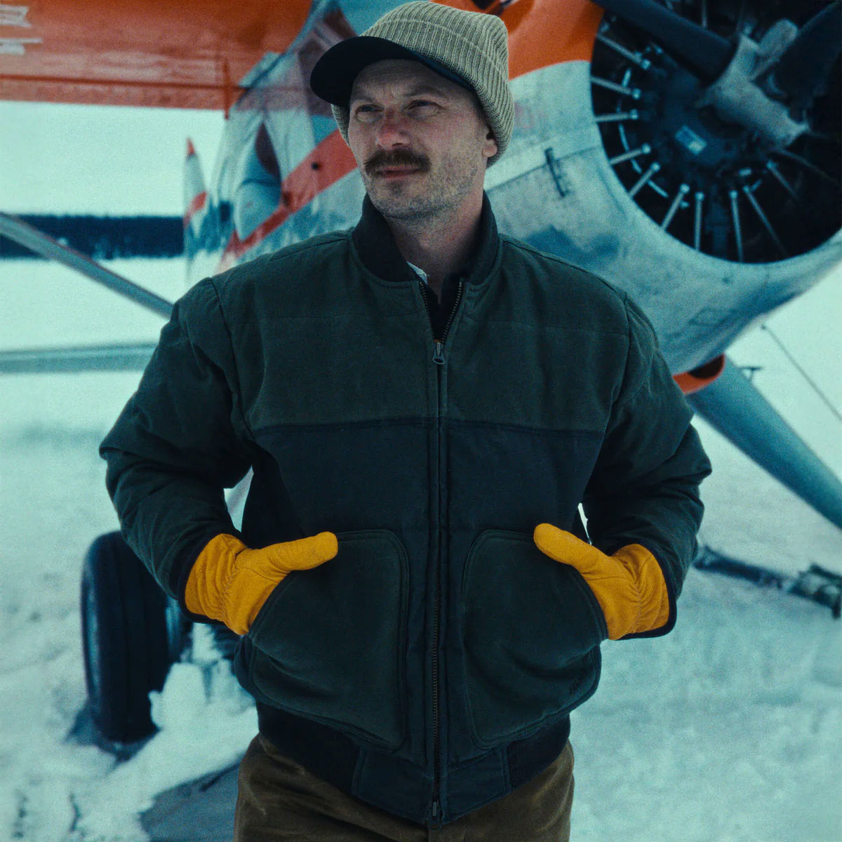 Filson Down Bomber Jacke Otter Green, außergewöhnlich warm und abriebfest