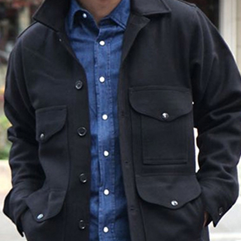 Filson Mackinaw Wool, Die feinste Wolle der Welt für natürlichen Komfort bei kaltem Wetter