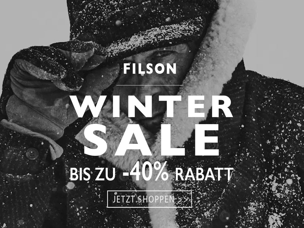 Filson Winter Sale, Shoppen Sie Jetzt Filson Taschen, Briefcases, Duffles, Rucksäcke und Bekleidung bis zu -40% Rabatt