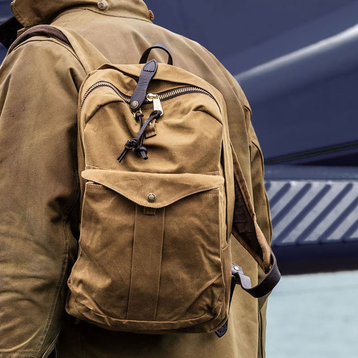 Filson Journeyman Backpack 20231638 Tan, der beste Rucksack für Ihr Vintage-Outfit