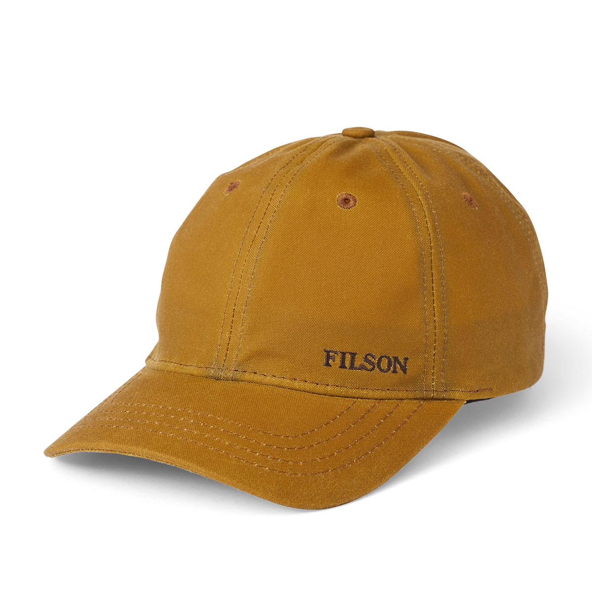 Filson Oil Tin Low-Profile Cap 20172158 Tan, mit klassisches Filson-Cap-Design