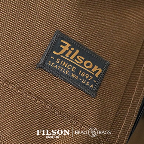 Filson Ballistic Nylon Dryden Briefcase Whiskey, vielseitige Aktentasche für den harten Einsatz