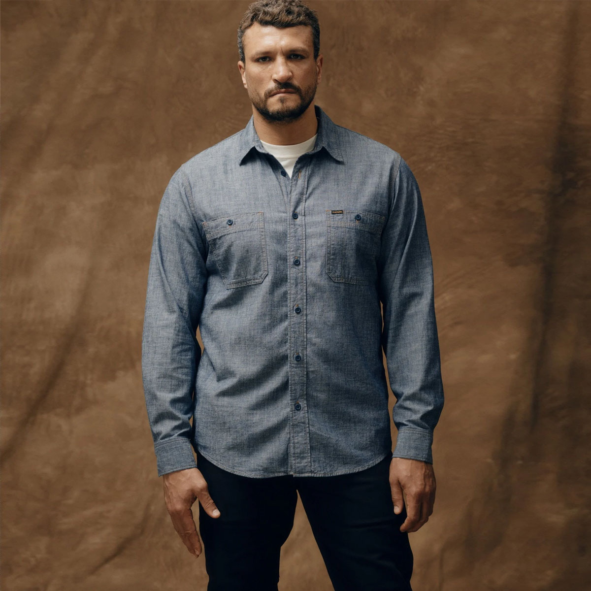 Filson Chambray CPO Shirt Rinsed Indigo Chambray, Robust, leicht und einsatzbereit Filson Chambray CPO Shirt Rinsed Indigo Chambray, Robust, leicht und einsatzbereit