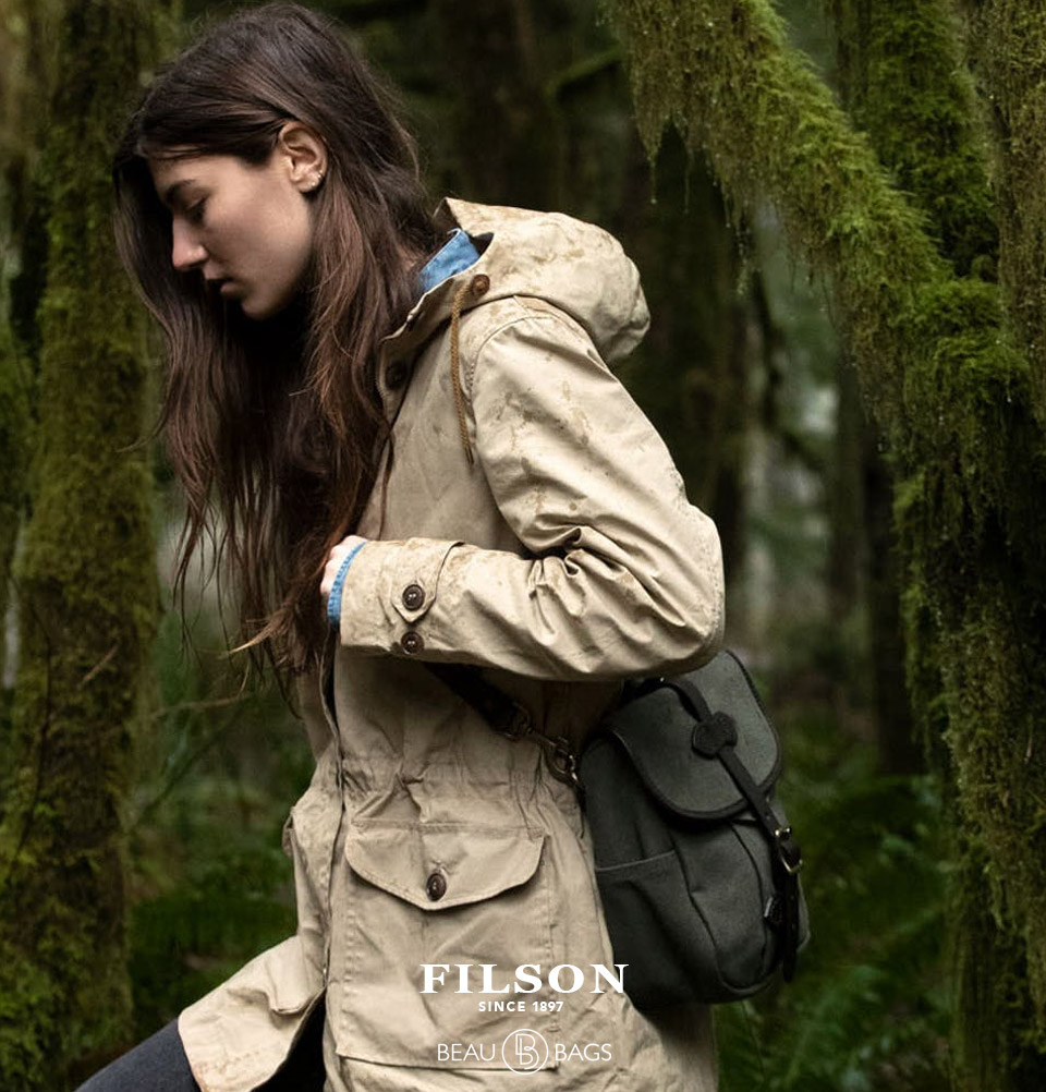Filson Field Bag Small Otter Green, für Männer und Frauen mit Stil und Liebe zur Qualität