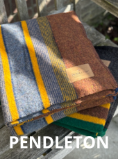 KAUFEN SIE BEKLEIDUNG, DECKEN UND ACCESSOIRES VON PENDLETON BEI BEAUBAGS, DEM PENDLETON-SPEZIALISTEN