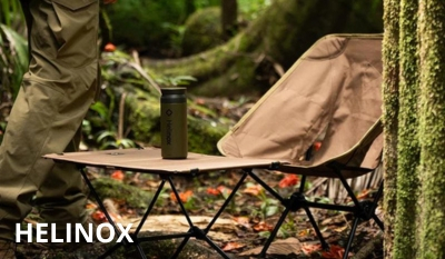 HELINOX ENTWICKELT DIE LEICHTESTEN, STÄRKSTEN UND KOMFORTABELSTEN CAMPINGMÖBEL DER WELT