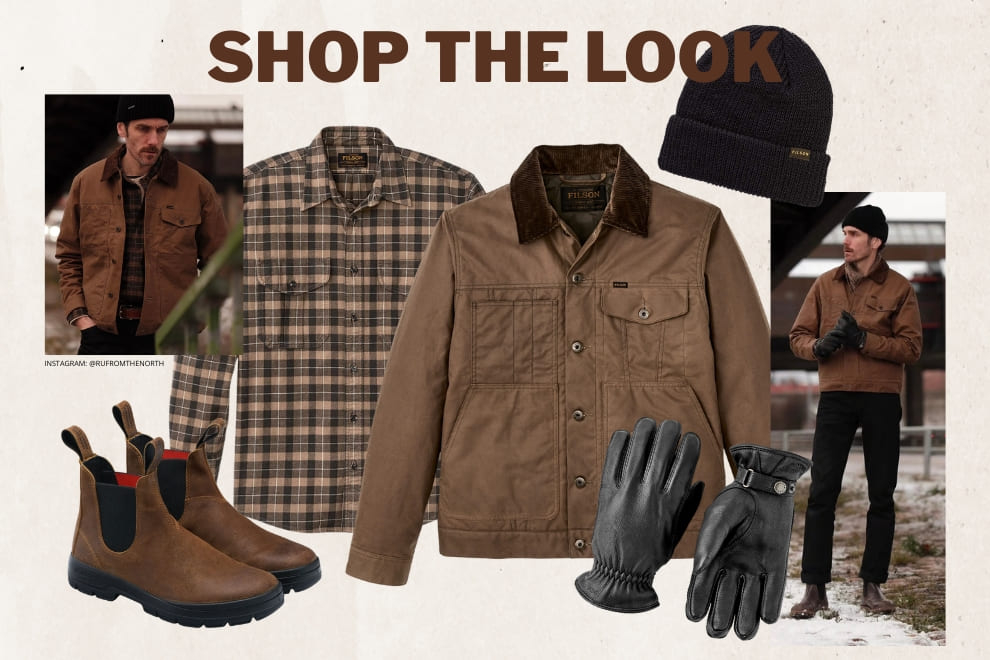 Shop the look: Perfect match Filson, Barbour, red Wing, Astorflex, Danner, Hestra