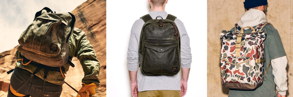 Bei BeauBags finden Sie eine stilvolle Auswahl an Rucksäcken und Taschen von Topmarken wie Filson, Barbour und Topo Designs.