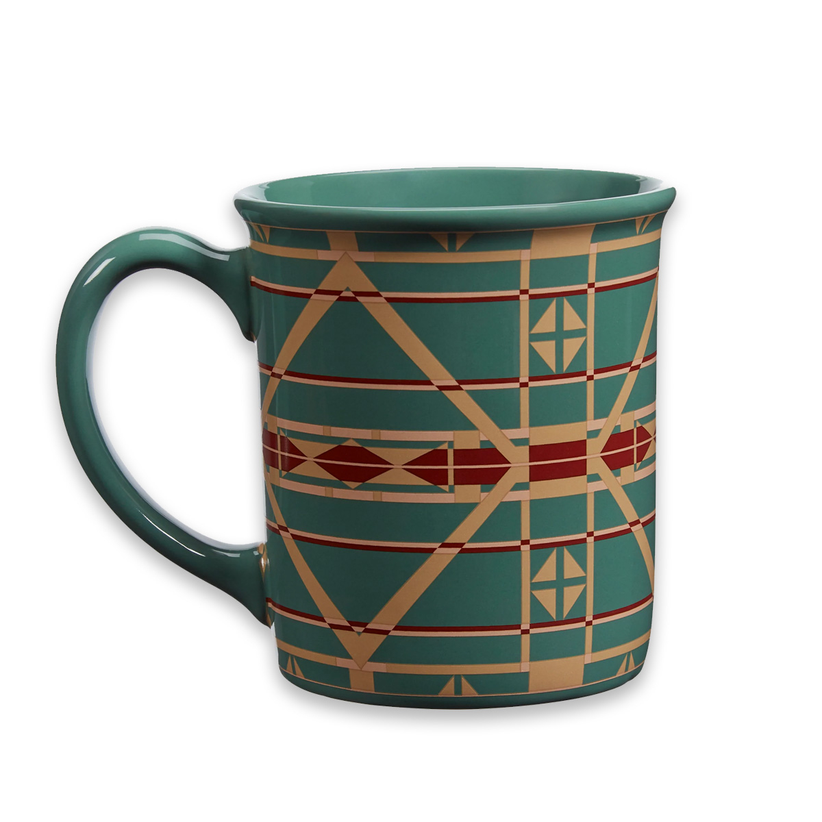 Pendleton 18 Oz Ceramic Mug Cedar Canyon, großzügig bemessener Keramikbecher