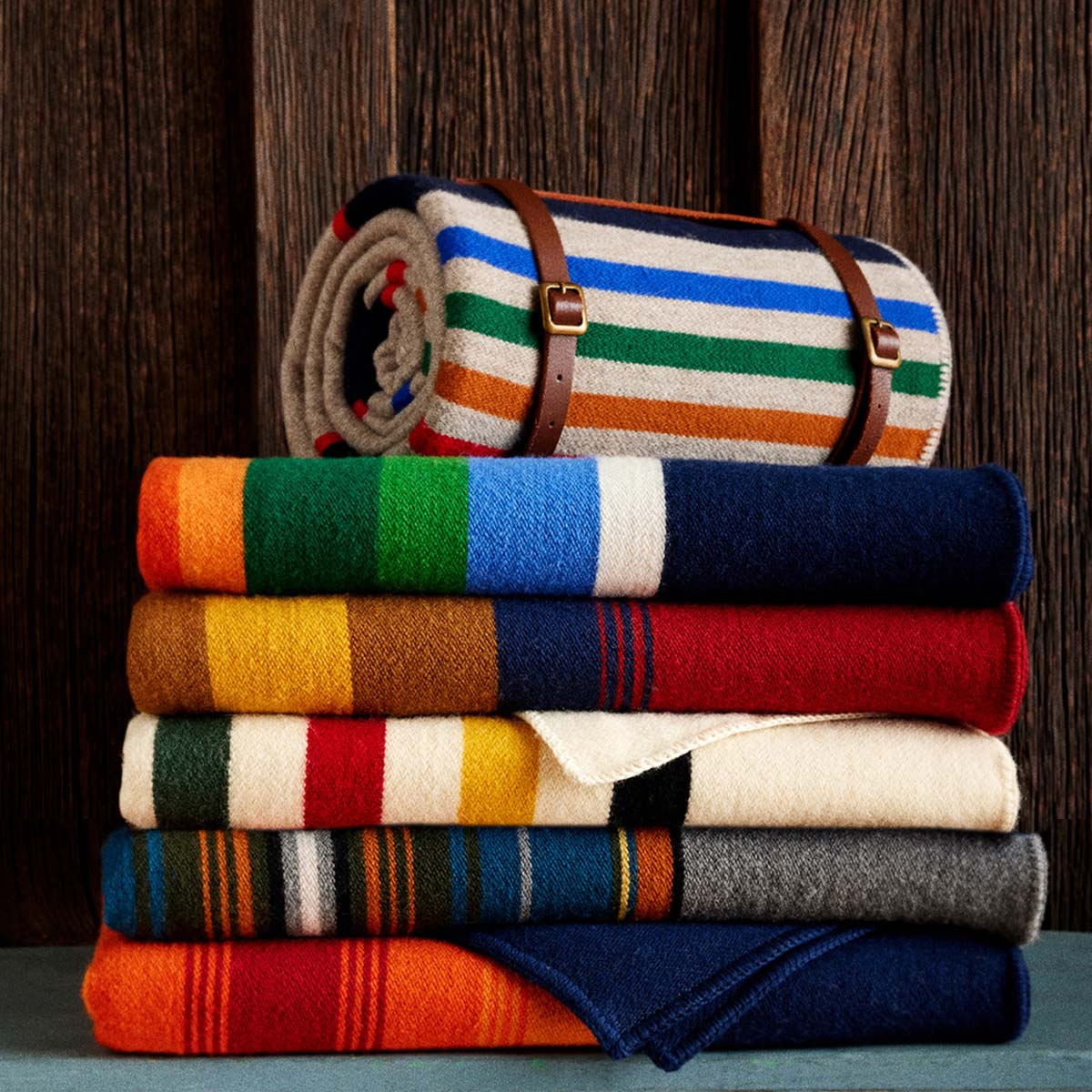 Pendleton National Park Throw With Carrier Glacier