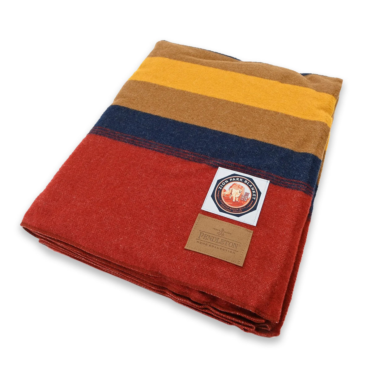 Pendleton National Park Throw Zion, Tolle Decke aus weicher Wolle für das Sofa, den Sessel oder das Fußende des Bettes.