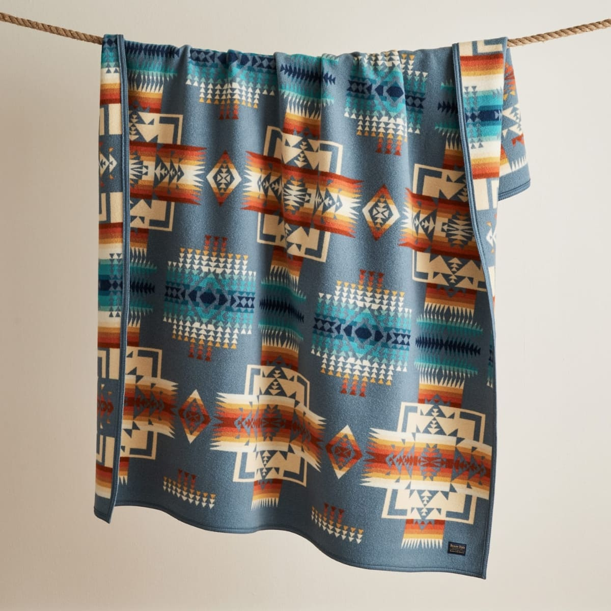 Pendleton Chief Joseph Jacquard Blanket Robe Slate, Perfect blanket for chilly nights Pendleton Chief Joseph Jacquard Blanket Robe Slate, Perfect blanket for chilly night