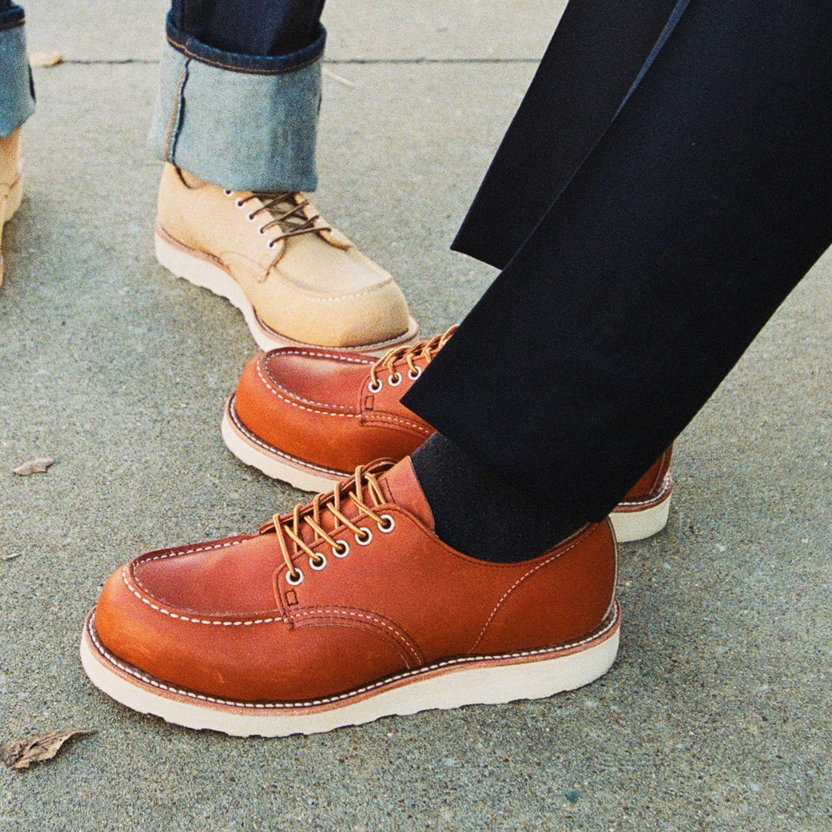 RED WING 8092 SHOP MOC TOE OXFORD BOOT ORO LEGACY